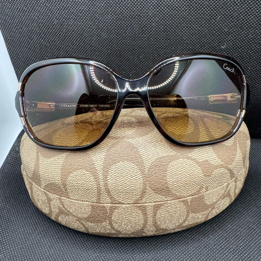 Coach Women's Black Sunglasses